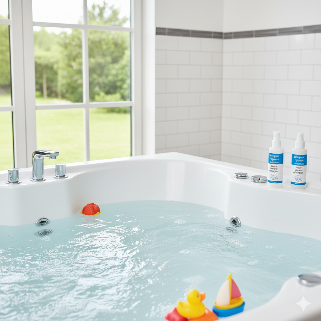 Whirlpool-Hygiene für Kinder & Allergiker