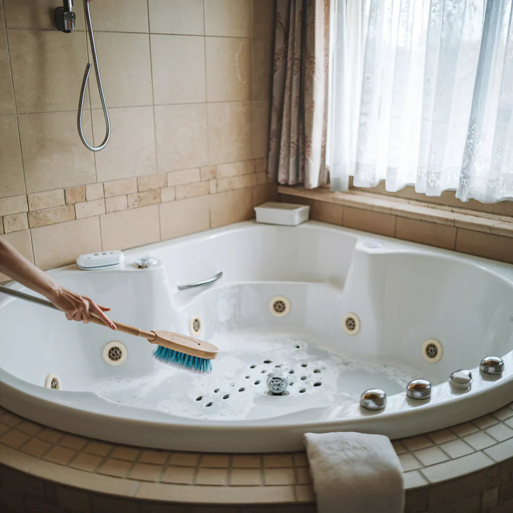 Wie reinigt man eine Whirlpool Wanne?