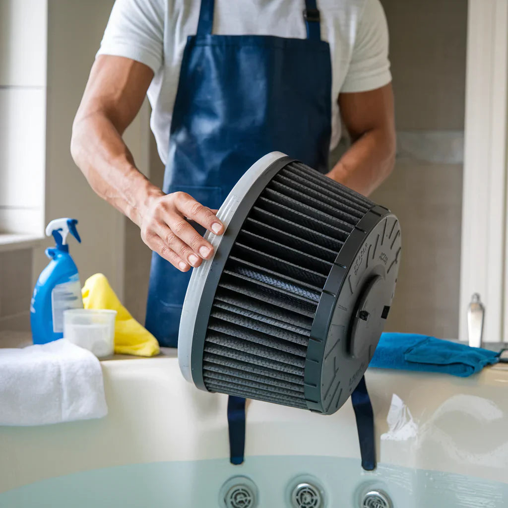 Wie man Whirlpool Filter richtig reinigt!