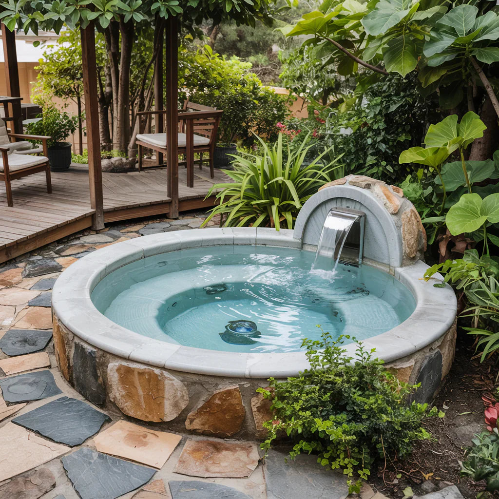 Salzwasser-Whirlpool