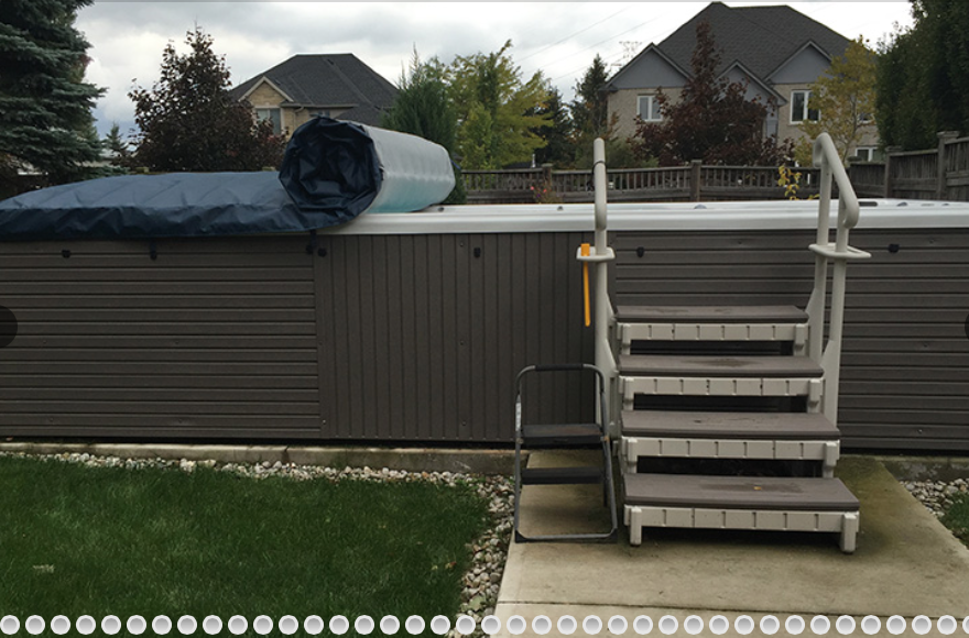 SwimSpa Roll Abdeckung 450 cm