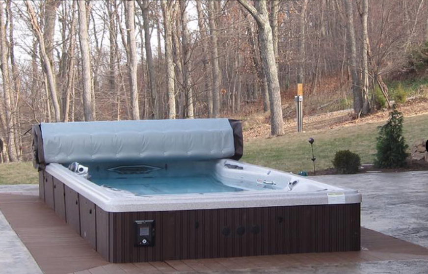 SwimSpa Roll Abdeckung 450 cm