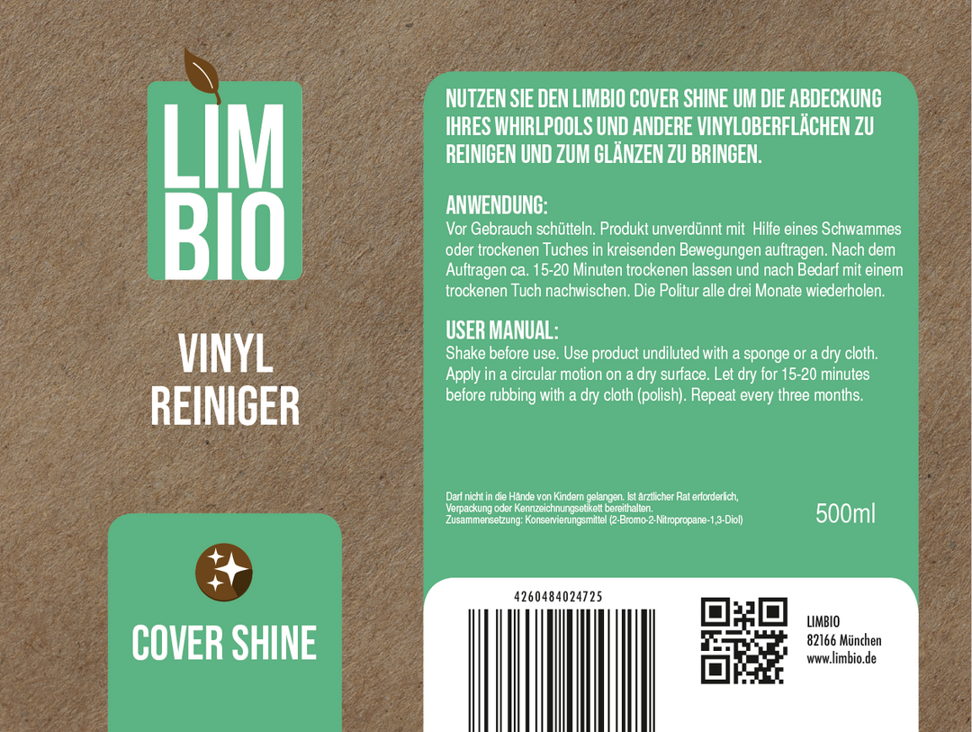 Skyddsspray för VENYLTÄCK "LIMBIO COVER SHINE"