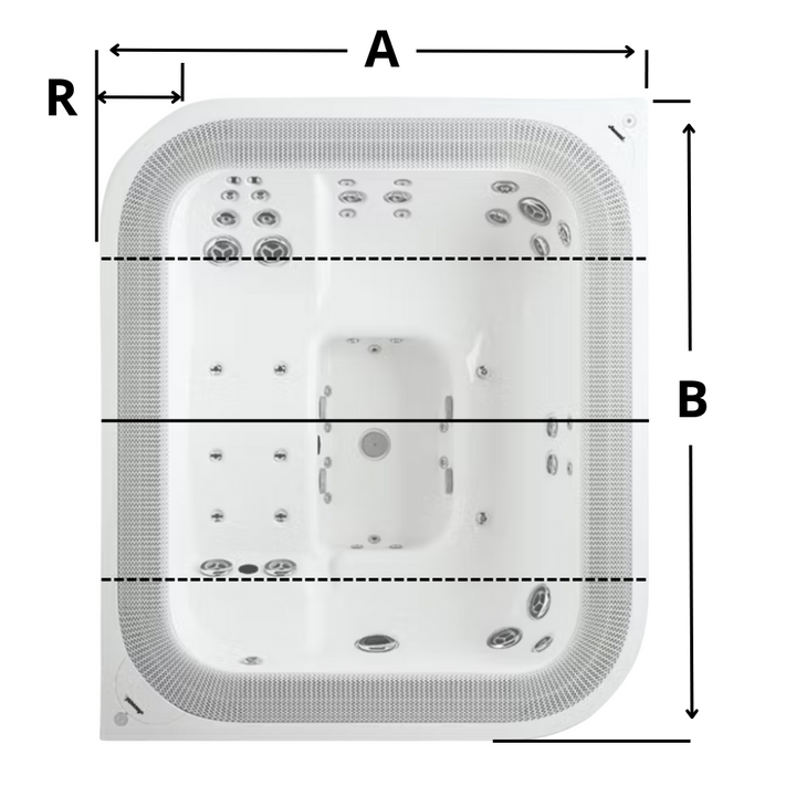 Termoskydd - för Jacuzzi Virtus Pro / Special Radius
