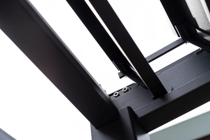 Überdachung Mirador Pavillon 3 x 3 Meter anthrazit Basic